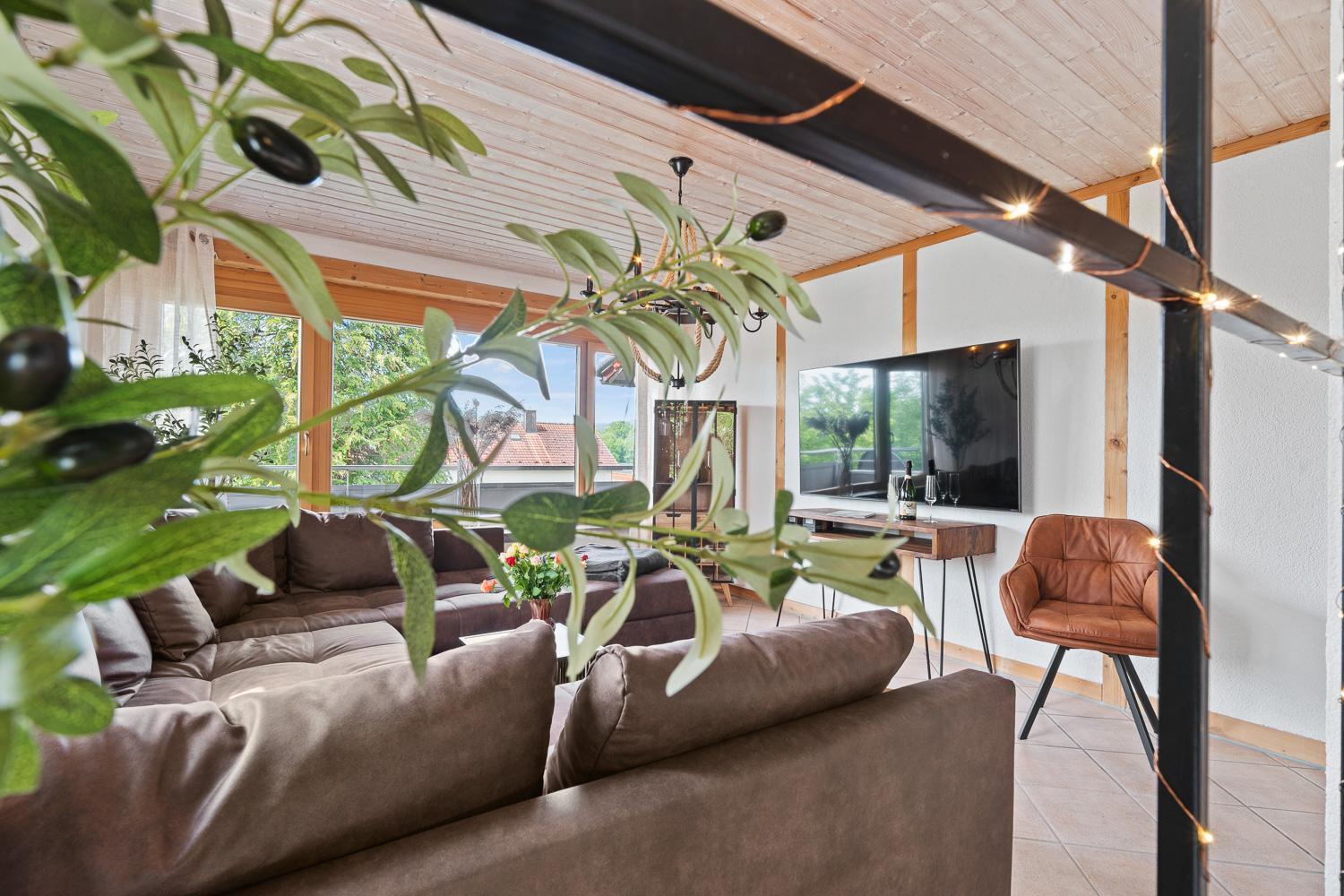 Ferienwohnung Industrial Loft Am Pfaffenberg Oberteuringen Exterior foto