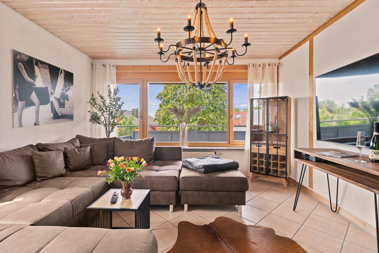 Ferienwohnung Industrial Loft Am Pfaffenberg Oberteuringen Exterior foto